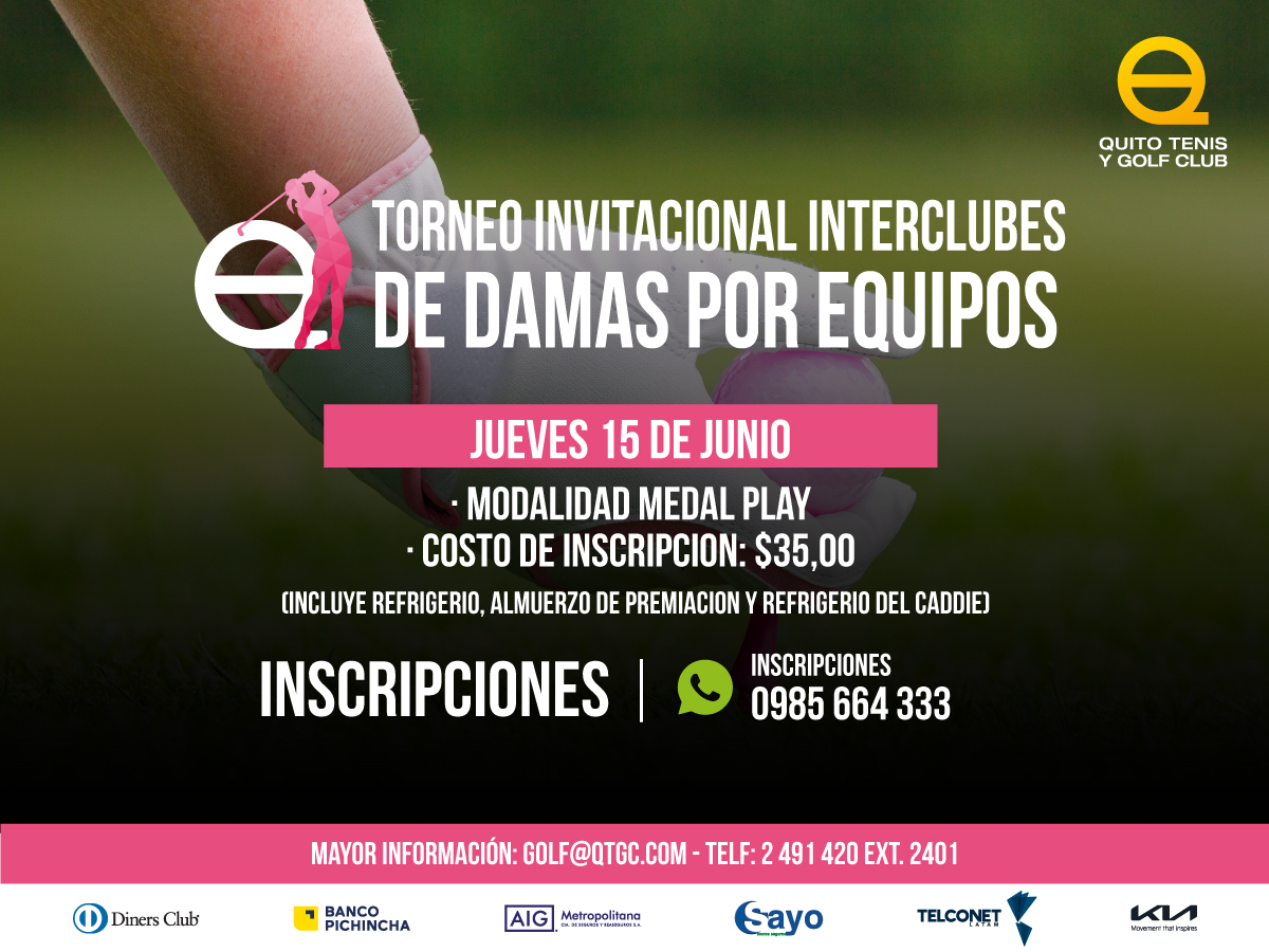 Torneo damas QTGC Ecuador