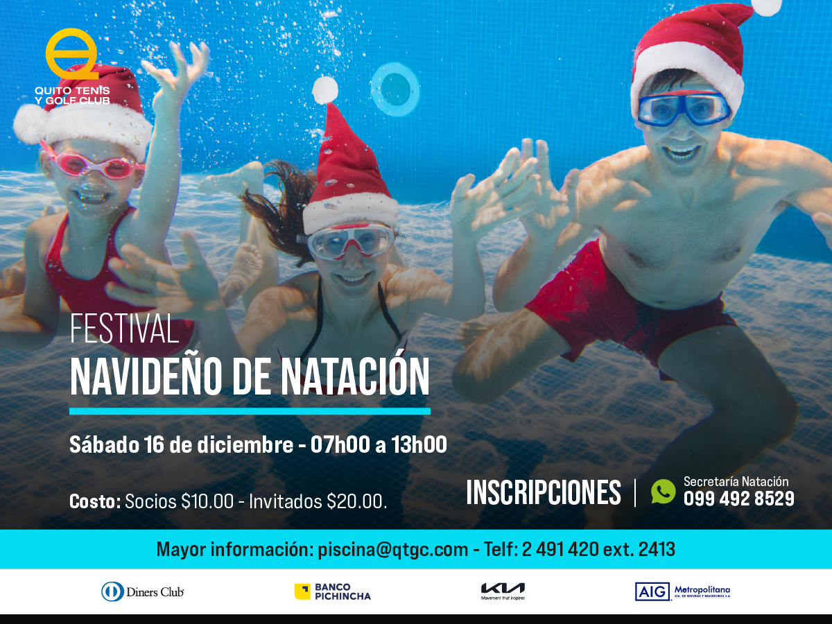 NATACION NAVIDAD QTGC Ecuador