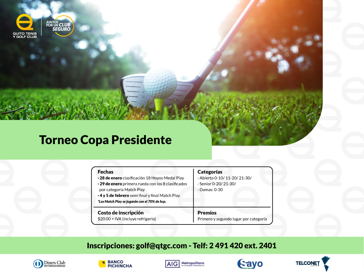 Torneo Copa Presidente QTGC Ecuador