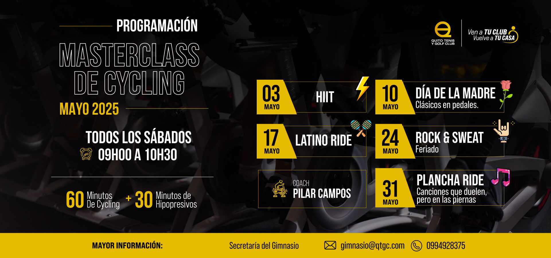 masterclass QTGC Ecuador